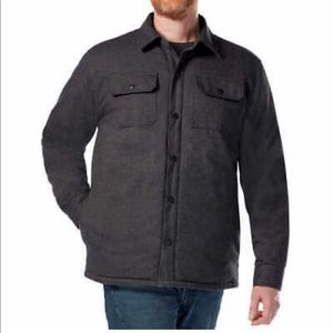 Rugged Elements Men's Insulated Shirt Jacket - dark Grey - XL